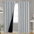 BGment Light Grey 100% Blackout Curtains by BGment