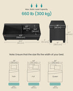 SONGMICS Storage Ottoman Bench - Image 3