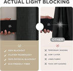 Joydeco Linen Blackout Curtains - Image 5