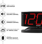 Sharp Outlet-Powered Alarm Clock - Image 2