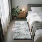 Mottled Light Grey 2x4 Area Rug by Yongyangjuxi
