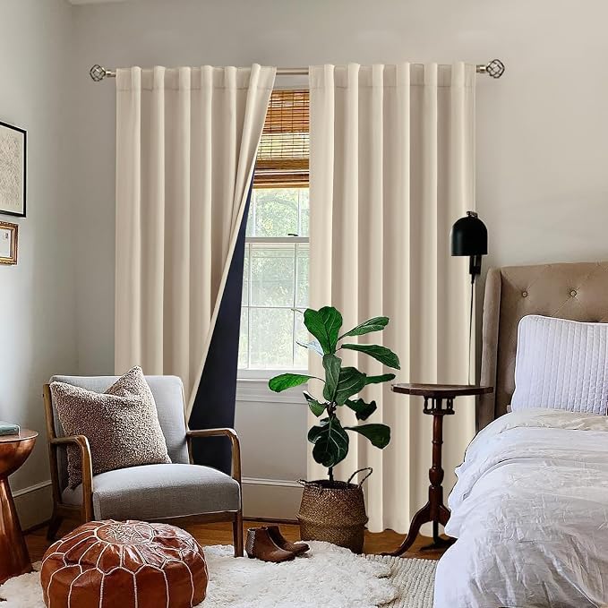 BGment Blackout Curtains 84 Inch Length 2 Panels Set - Image 9