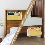 DOMIKING Lemon Yellow Bedside Caddy - Image 7