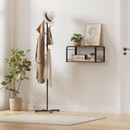 Floating Nightstand Wall Shelf, Wood Bedside Shelf Wall Mounted Nightstand Set - Image 7