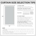 Joydeco Velvet Blackout Curtains Black Out Curtain 84 Inch Drapes | - Image 8