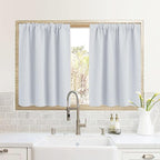 RYB HOME RV Curtains for Camper Windows, Mini Small Curtain Tiers | Thermal by RYBHOME