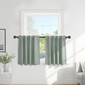 PONY DANCE Short Blac0ut Curtain Panels by PONYDANCE