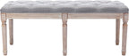 chairus Fabric Upholstered Dining Bench - Image 7