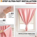 Adhesive Curtains for Window - Image 2