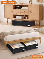 punemi 10 inch Tall Under Bed Storage Bins - Image 8