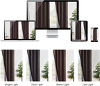 XWZO 100% Blackout Curtains - Image 8