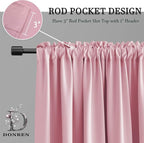 108 Inches Length Rod Pocket Curtains - Image 5