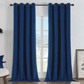 Joydeco 100% Blackout Curtains Velvet Black Out Curtain 90 Inch Drapes | by JOYDECO