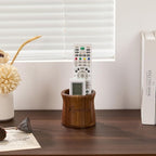 Acacia Wood Small Remote Control Holder, Organizer - Image 8