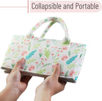 Mr. Pen- Baby Diaper Caddy Organizer, Blooming Palette | Nursery Storage Bin - Image 6