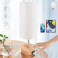 Yarra-Decor Bedside Lamp with USB A+C Port by Yarra-Decor