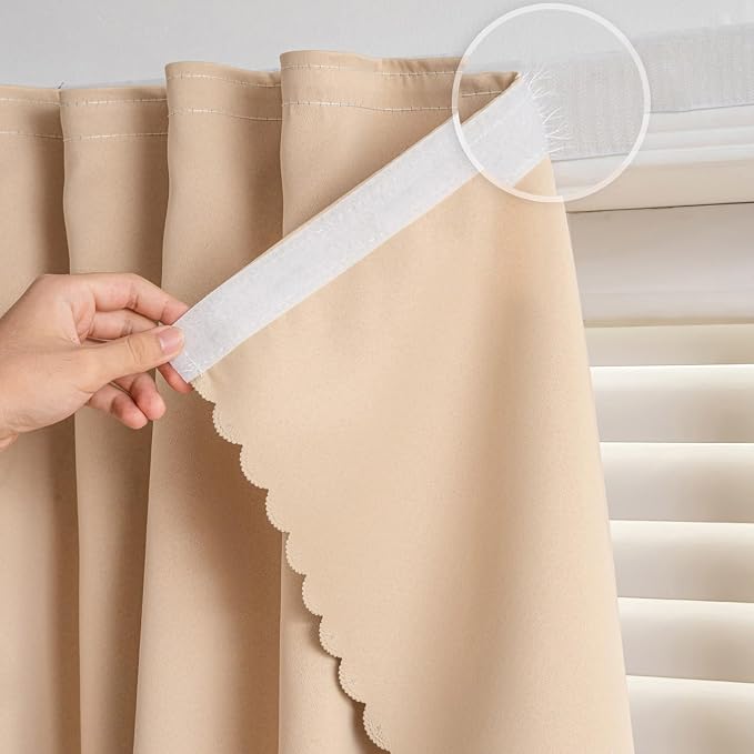 Blackout Curtains Adhesive by gonnrly