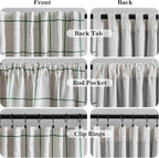 100% Blackout Curtains for Bedroom Room, 2 Thick Layers Thermal Insulated - Image 5