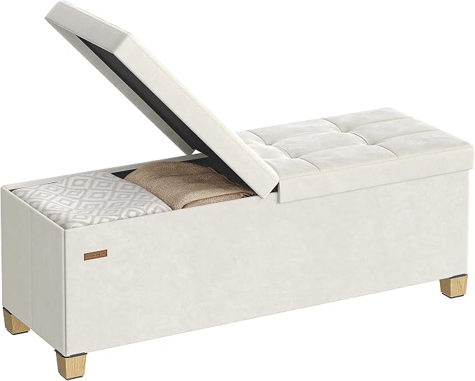 SONGMICS Storage Ottoman Bench by Unknown