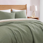 King Size Quilt-Lightweight Bedspreads Sage Green King Quilt Bedding Set | Soft - Image 3
