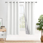 XWZO 100% Blackout Window Curtains by XWZO