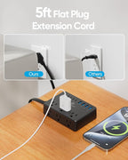 Kakyanill 100W Charging Station, Power Strip - Image 5