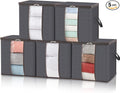 Lifewit 90L Extra Large Blanket Storage Bags, Foldable Comforter Storage by Lifewit