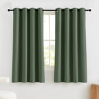 NICETOWN Greyish Green Blackout Curtains - Image 8