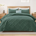 Exclusivo Mezcla Twin Size Quilt Set, Modern Striped Pattern, Lightweight by ExclusivoMezcla