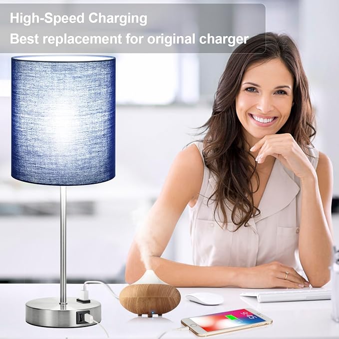 Set of 2 Touch Control Table Lamps - Image 7