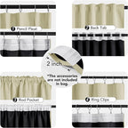 Deconovo 100% Blackout Curtains - Image 4