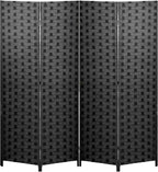 FDW 4-Panel Folding Room Divider | 6ft, Living Room by FDW