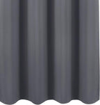 Blackout Curtains 42 x 95 inch/Dark Grey Curtains Set of 2 Panels/Thermal - Image 9