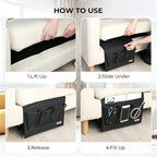 HAKACC Bedside Caddy, Remote Holder - Image 7