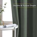 NICETOWN Blackout 90 inches Long Curtains - Image 5