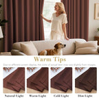 H.VERSAILTEX Thermal Insulated Blackout Window Panels Microfiber - Image 5