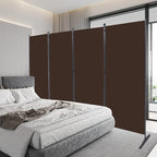 4 Panel Folding Room Divider, Sturdy Frame Freestanding Wall Divider | by YASRKML