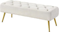 Yaheetech 45in Boucle Bench Seat by Unknown