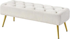 Yaheetech 45in Boucle Bench Seat by Unknown