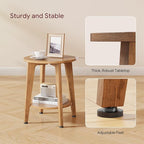 Simple Trending Round Side Table, Small End Table, Nightstand Bedside Table - Image 5