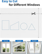Blackout Curtains Portable 42”x60” No Drill Black Out Window Cover | 100% - Image 4