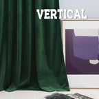 RYB HOME Velvet Curtains 108 inches Long, Extra Long High Ceiling Curtains | - Image 5