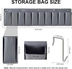 RVZONE RV Shoe Pockets 10 Pockets Heavy Hanging Bedside Storage Organizer - Image 2