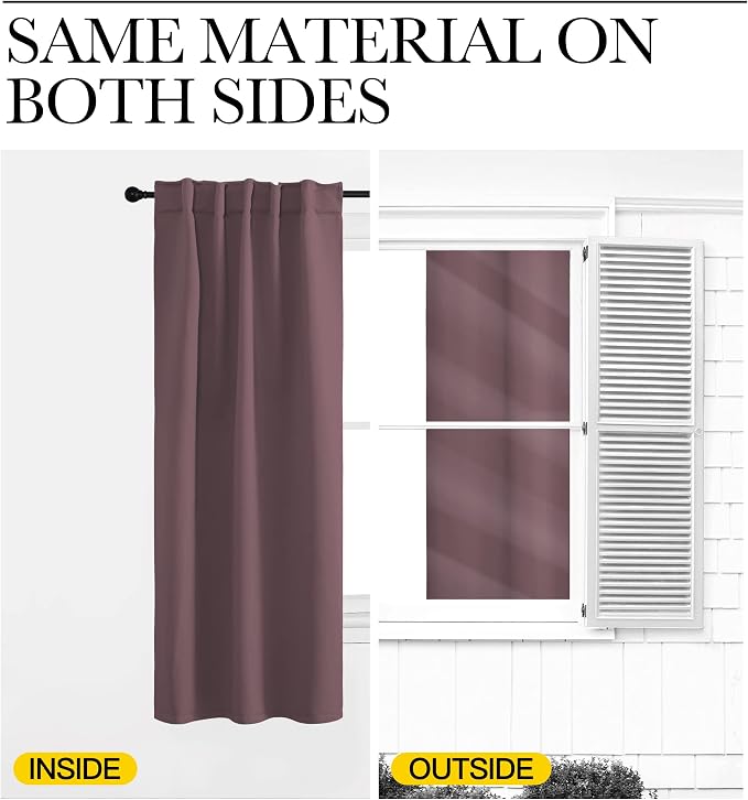NICETOWN Blackout Curtain Panels - Image 6