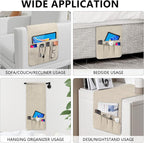 Remote Control Holder, Anti Slip Armchair Caddy Couch Caddy - Image 4