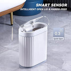 ELPHECO Bathroom Trash Can - Image 4