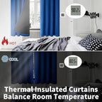 BGment Royal Blue Blackout Curtains - Image 4