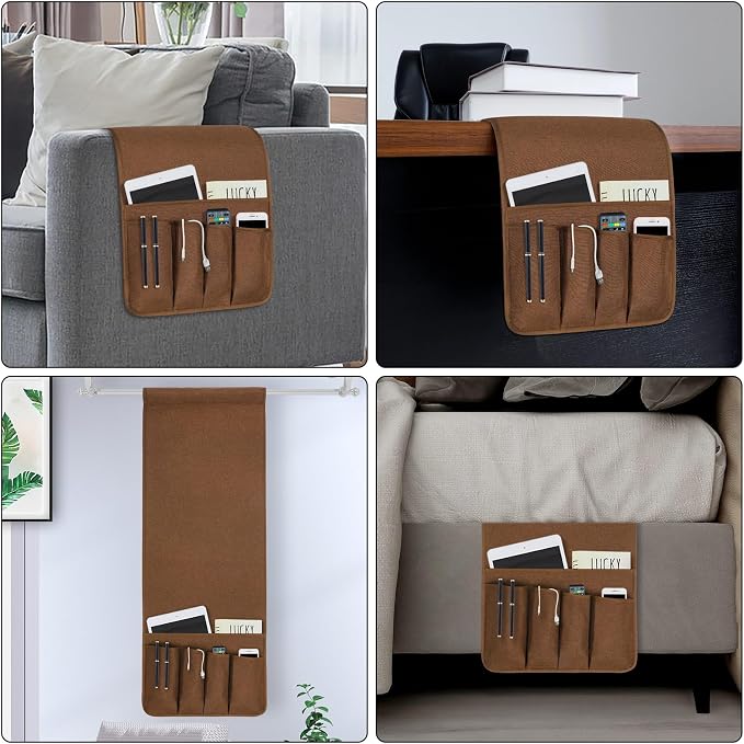 Remote Control Holders for Armchairs, Couch Caddy, Featuring Non-Slip Bases | 5 - Image 4