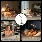 BUBBLE-FLY LED Clip on Reading Light, USB Desk Lamp - Image 8