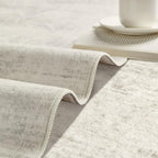 Latte&Fog Washable Hallway Runner Rug 2x6 Non Slip Ivory Rugs - Image 6